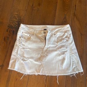 American eagle denim skirt